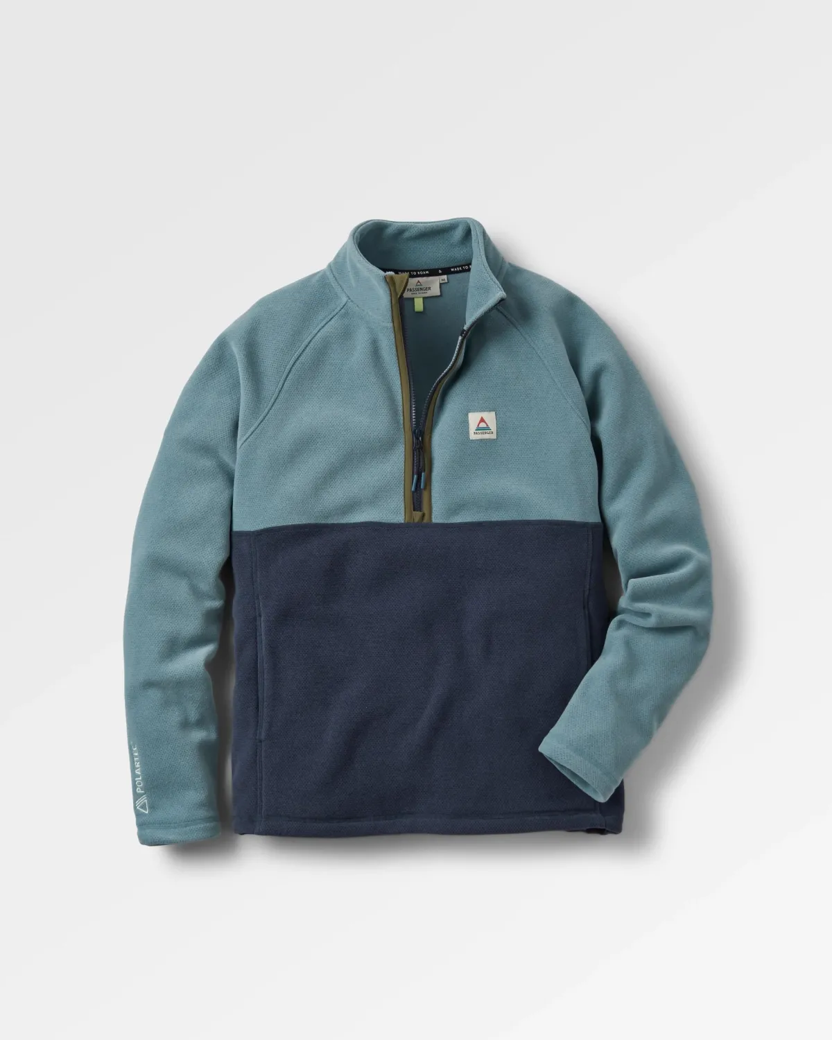 Fleece|Outdoor Active|Passenger Men's Highland Recycled Polartec Fleece - Arctic