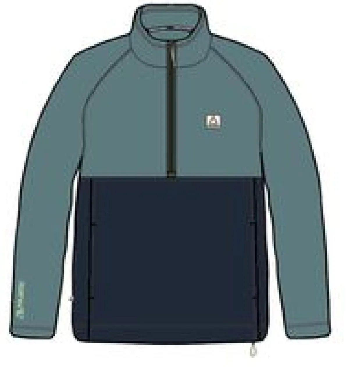 Fleece|Outdoor Active|Passenger Men's Highland Recycled Polartec Fleece - Arctic