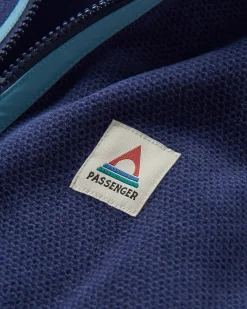 Fleece|Outdoor Active|Passenger Men's Highland Recycled Polartec Fleece - Rich Navy RichNavy