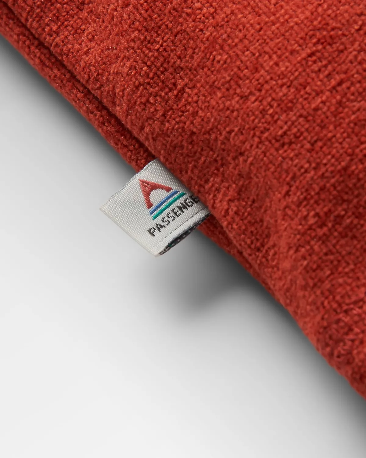Hoodies|Tops|Passenger Men's Pinegrove Recycled Polartec Fleece Hoodie - Red Ochre RedOchre