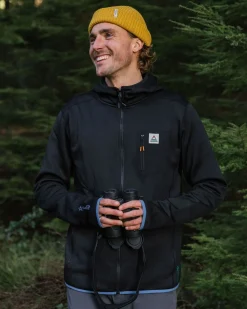 Fleece|Hoodies|Passenger Men's Solitude Recycled Polartec® Fleece Hoodie - Black