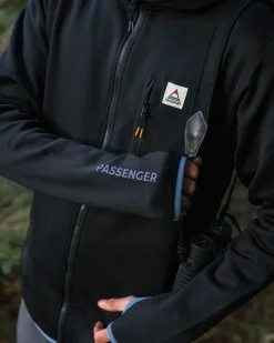 Fleece|Hoodies|Passenger Men's Solitude Recycled Polartec® Fleece Hoodie - Black