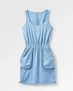 Dresses|Dresses & Skirts|Passenger Mesmorise Organic Cotton Dress - Faded Denim FadedDenim