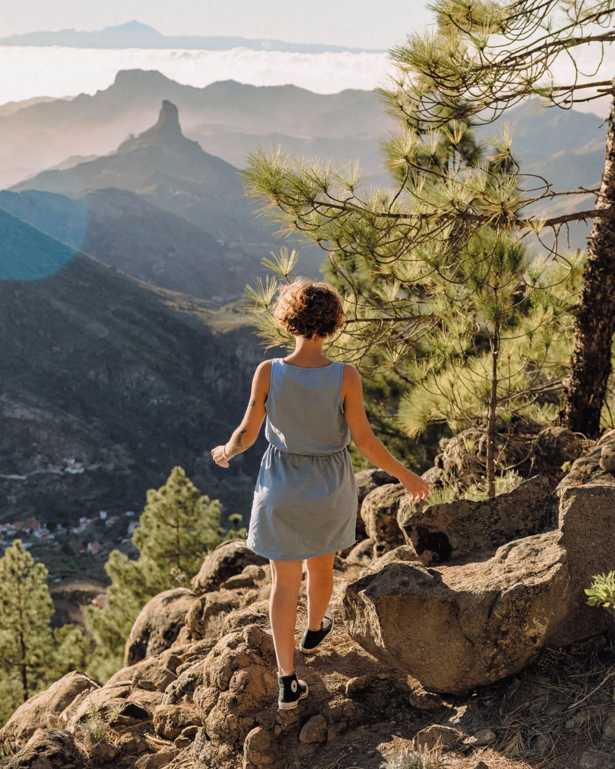 Dresses|Dresses & Skirts|Passenger Mesmorise Organic Cotton Dress - Faded Denim FadedDenim