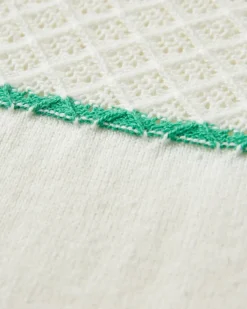 Sweaters|Knitwear|Passenger Migrate Organic Knitted Sweater - Green spruce stripe Greensprucestripe