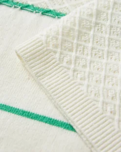 Sweaters|Knitwear|Passenger Migrate Organic Knitted Sweater - Green spruce stripe Greensprucestripe