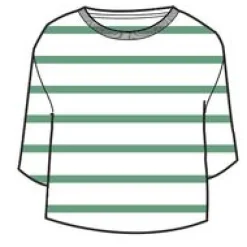 Sweaters|Knitwear|Passenger Migrate Organic Knitted Sweater - Green spruce stripe Greensprucestripe
