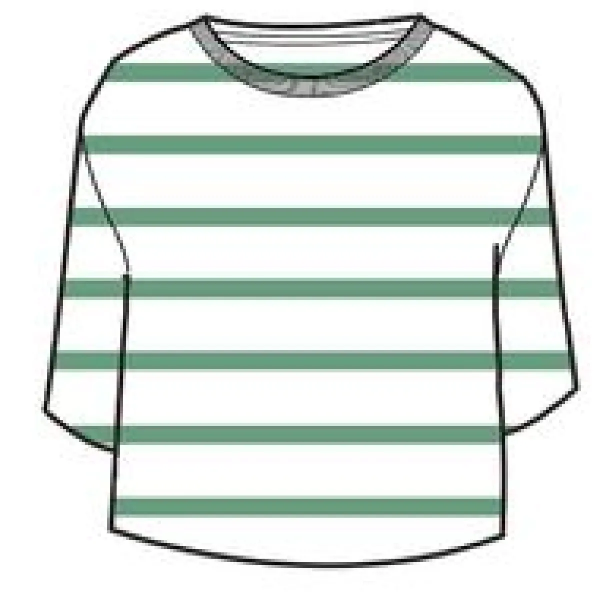 Sweaters|Knitwear|Passenger Migrate Organic Knitted Sweater - Green spruce stripe Greensprucestripe