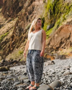 Knitwear|Tank Tops|Passenger Migrate Organic Knitted Tank Top - Oat