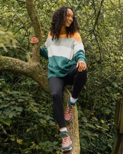Knitwear|Passenger Moments Oversized Organic Knitted Sweater - Multi Stripe MultiStripe