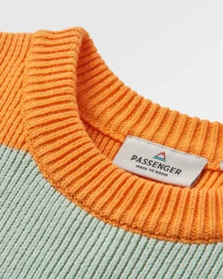Knitwear|Passenger Moments Oversized Organic Knitted Sweater - Multi Stripe MultiStripe