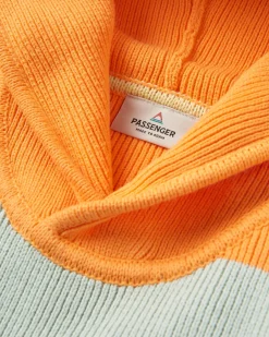 Hoodies|Knitwear|Passenger Moments Oversized Organic Cotton Knitted Hoodie - Multi Stripe MultiStripe