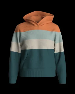 Hoodies|Knitwear|Passenger Moments Oversized Organic Cotton Knitted Hoodie - Multi Stripe MultiStripe