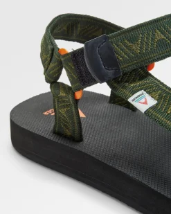 Footwear|Flip Flops & Sandals|Passenger Monterey Sandal - Khaki Green KhakiGreen