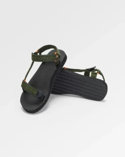 Footwear|Flip Flops & Sandals|Passenger Monterey Sandal - Khaki Green KhakiGreen