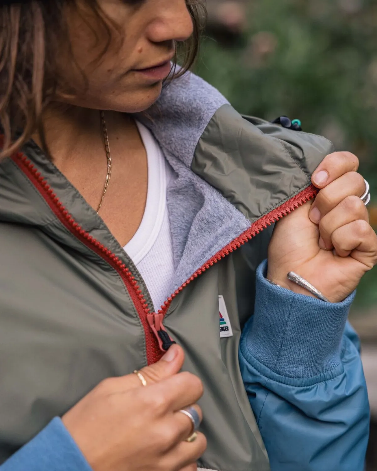 Insulated|Jackets|Passenger Moonlight Recycled Insulated Pullover - Dusty Olive DustyOlive