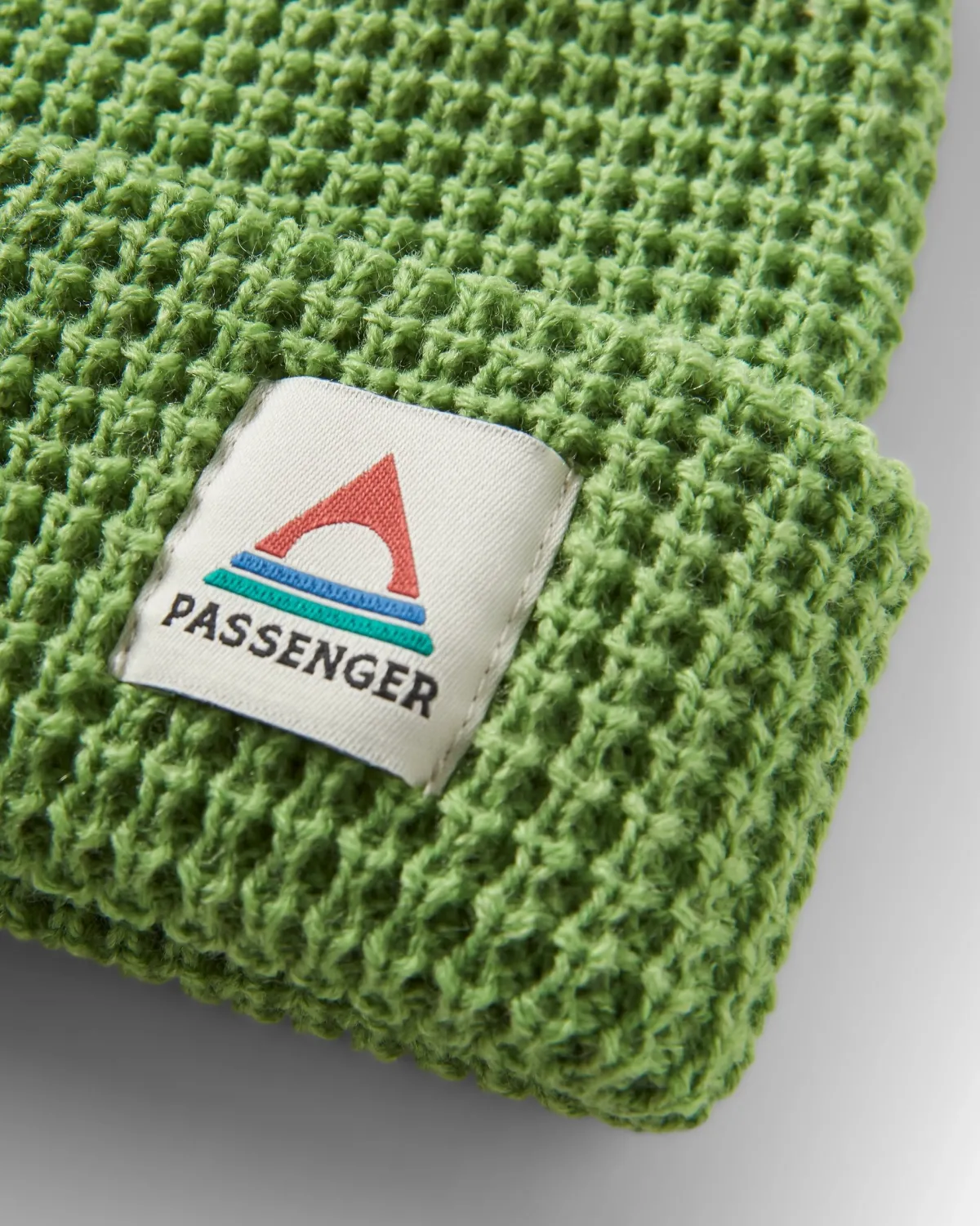 Beanies|Beanies|Passenger Moss Double Layer Recycled Waffle Hat - Pear Green PearGreen