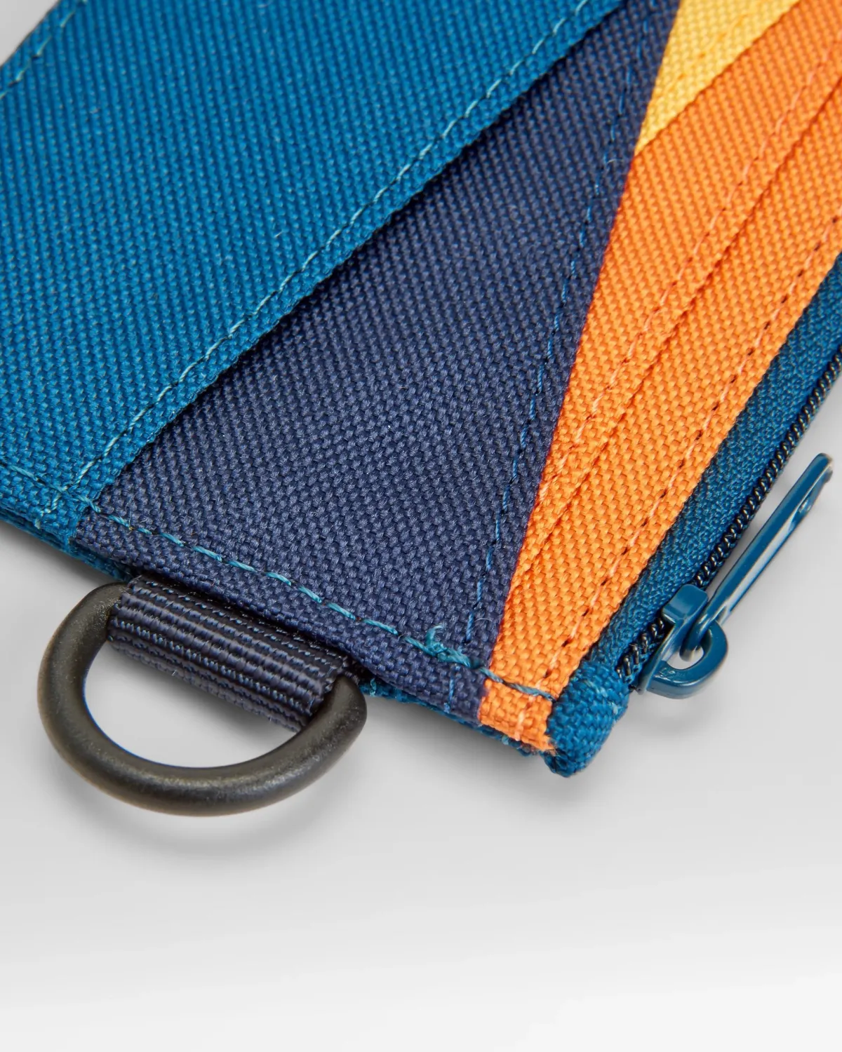 Backpacks & Bags|Backpacks & Bags|Passenger Mountain Recycled Card Holder - Tidal Blue Orange Multi TidalBlueOrangeMulti