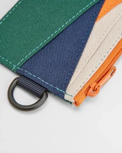 Backpacks & Bags|Backpacks & Bags|Passenger Mountain Recycled Card Holder - Rain Forest Orange Multi RainForestOrangeMulti
