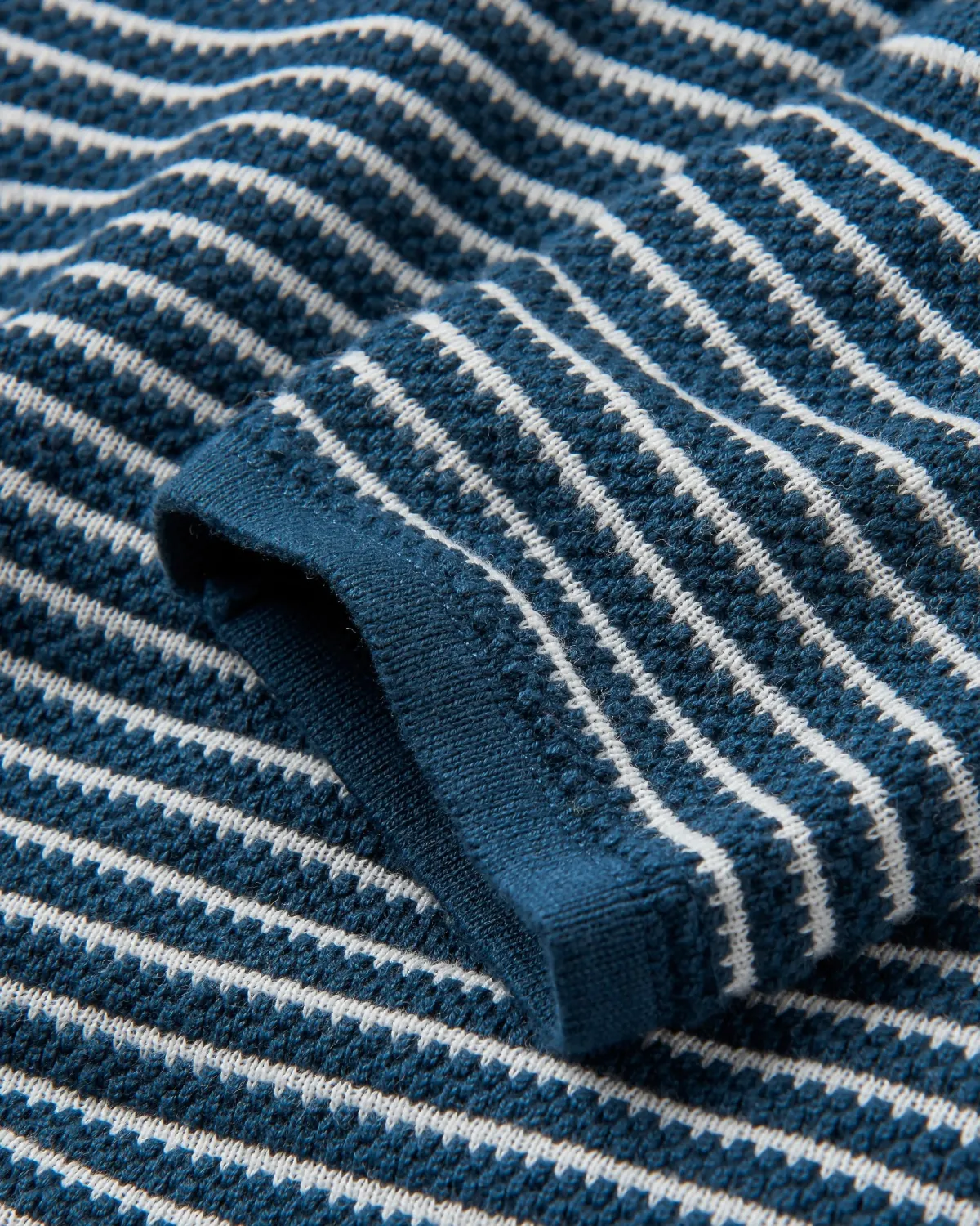 Knitwear|Sweaters|Passenger Muir Organic Knitted Sweater - Dark Denim DarkDenim