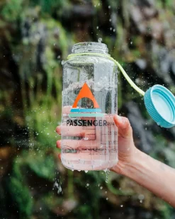 Outdoor Kitchenware|Surf Accessories|Passenger Nalgene 1L Wide Mouth Water Bottle - Clear