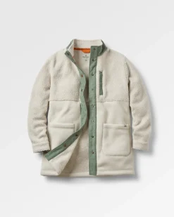 Fleece|Jackets|Passenger Nash Recycled Fleece Jacket - Vintage White VintageWhite