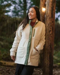 Fleece|Jackets|Passenger Nash Recycled Fleece Jacket - Vintage White VintageWhite