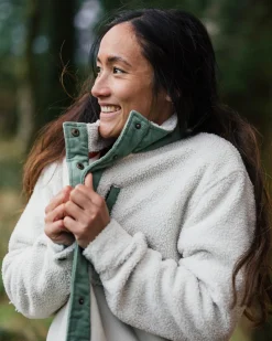 Fleece|Jackets|Passenger Nash Recycled Fleece Jacket - Vintage White VintageWhite