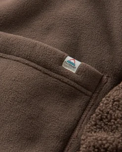 Fleece|Jackets|Passenger Nash Recycled Fleece Jacket - Coffee