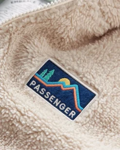 Fleece|Fleece|Passenger Nestling Recycled Polar-Lined Sherpa Fleece - Vintage White VintageWhite