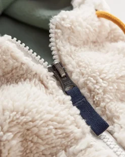 Fleece|Fleece|Passenger Nestling Recycled Polar-Lined Sherpa Fleece - Vintage White VintageWhite