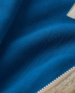 Fleece|Fleece|Passenger Nestling Recycled Polar-Lined Sherpa Fleece - Tidal Blue TidalBlue