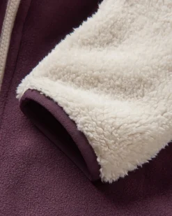 Fleece|Fleece|Passenger Nestling Recycled Polar-Lined Sherpa Fleece - Deep Plum DeepPlum