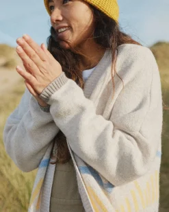 Knitwear|Sweaters|Passenger Nettle Recycled Knitted Cardigan - Birch