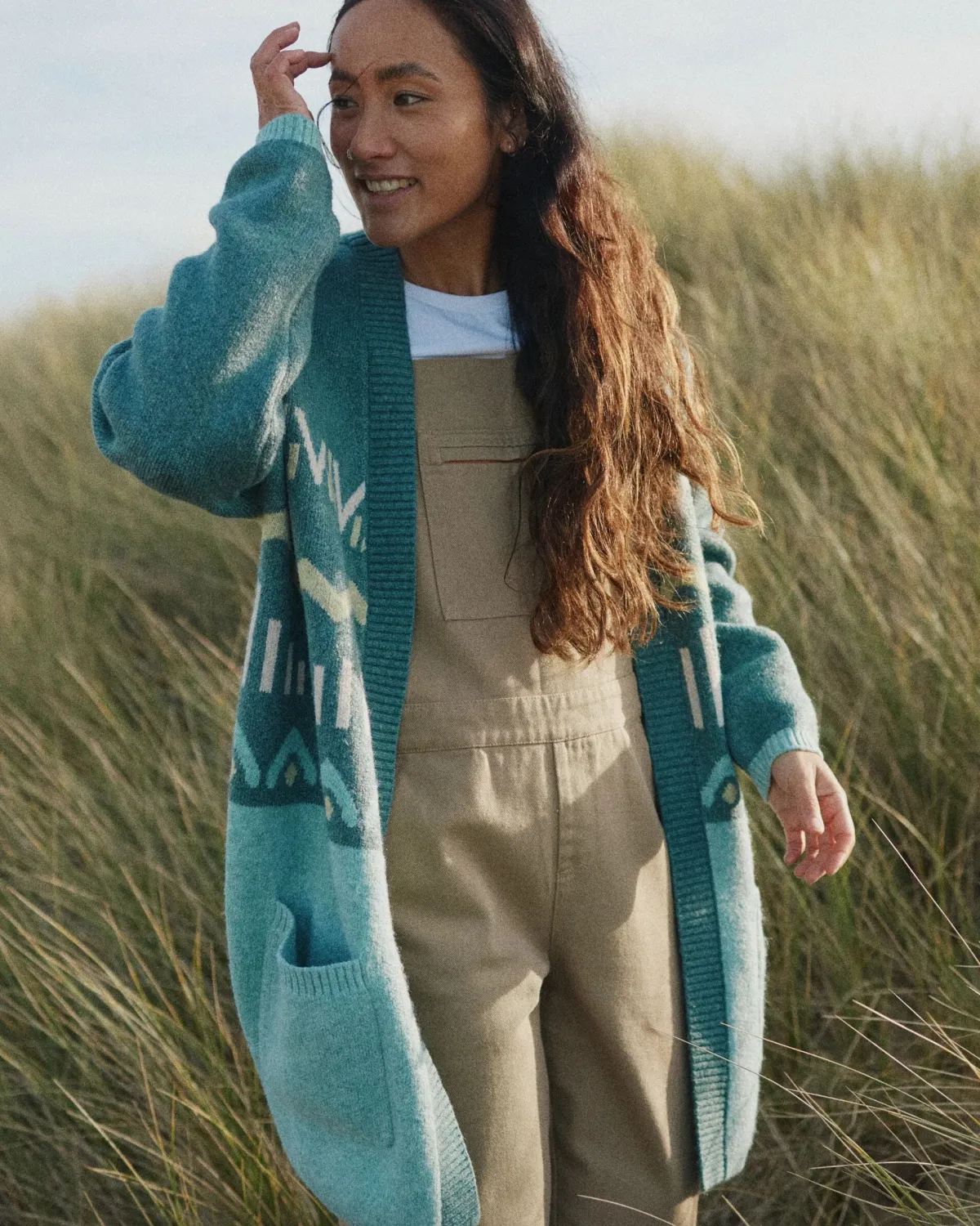 Sweaters|Knitwear|Passenger Nettle Recycled Knitted Sweater - Arctic