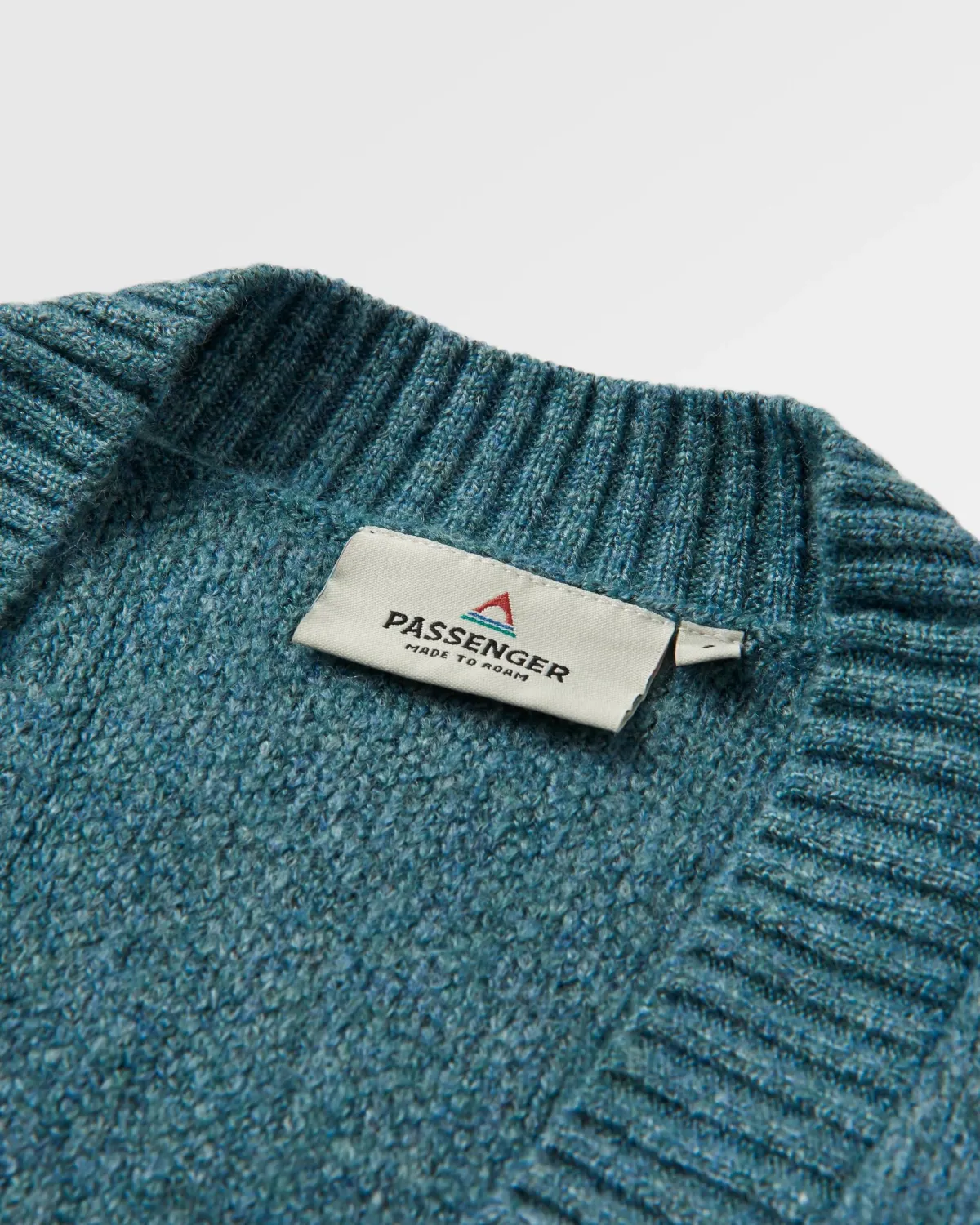 Sweaters|Knitwear|Passenger Nettle Recycled Knitted Sweater - Arctic