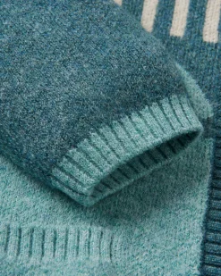 Sweaters|Knitwear|Passenger Nettle Recycled Knitted Sweater - Arctic