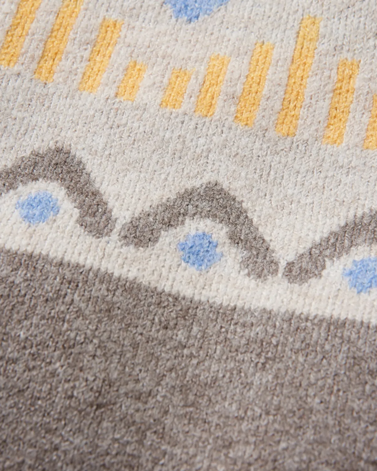 Knitwear|Sweaters|Passenger Nettle Recycled Knitted Sweater - Birch