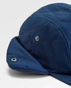 Hats & Caps|Caps & Hats|Passenger Nightfall Recycled Polar Fleece Lined Hat - Tidal Blue TidalBlue