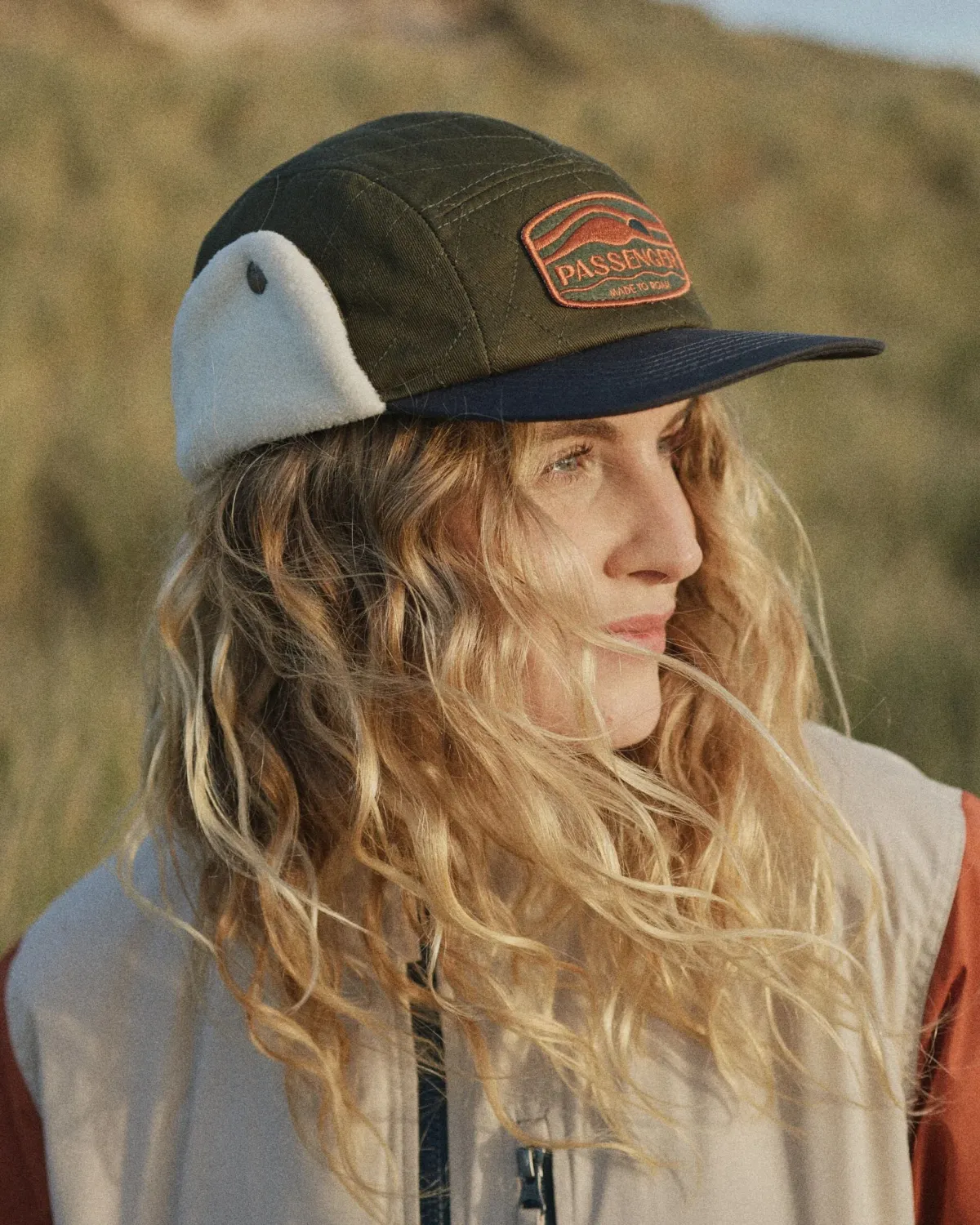 Hats & Caps|Caps & Hats|Passenger Nightfall Recycled Polar Fleece Lined Hat - Dusty Olive DustyOlive