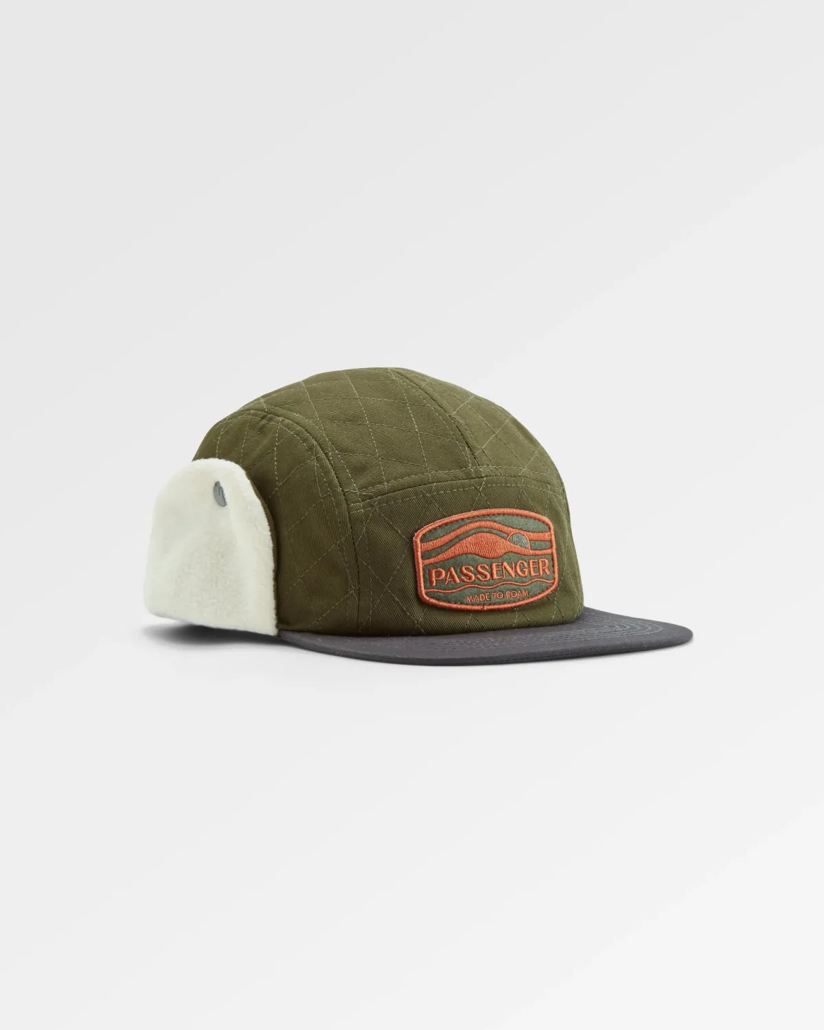 Hats & Caps|Caps & Hats|Passenger Nightfall Recycled Polar Fleece Lined Hat - Dusty Olive DustyOlive