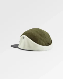 Hats & Caps|Caps & Hats|Passenger Nightfall Recycled Polar Fleece Lined Hat - Dusty Olive DustyOlive