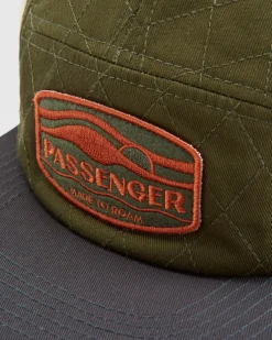 Hats & Caps|Caps & Hats|Passenger Nightfall Recycled Polar Fleece Lined Hat - Dusty Olive DustyOlive