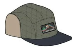 Hats & Caps|Caps & Hats|Passenger Nightfall Recycled Polar Fleece Lined Hat - Dusty Olive DustyOlive