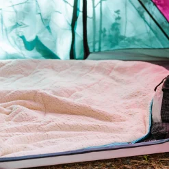 Blankets|Blankets|Passenger Nomadic Recycled Sherpa Blanket - Black 'Nowhere Bound' Print Black'NowhereBound'Print