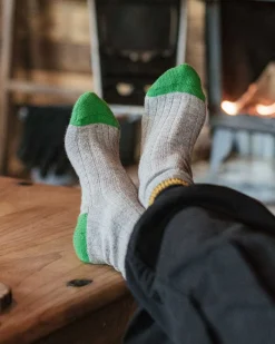 Socks|Passenger Noosa Recycled Crew Socks - Gray Marl GrayMarl
