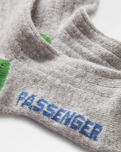 Socks|Passenger Noosa Recycled Crew Socks - Gray Marl GrayMarl