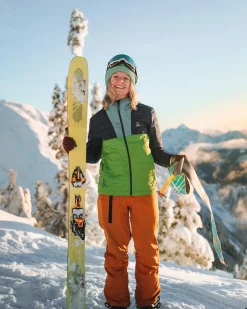 Jackets|Outdoor Active|Passenger Northstar Down Recycled Jacket - Rich Navy/Pear Green/Arctic RichNavy/PearGreen/Arctic
