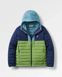 Jackets|Outdoor Active|Passenger Northstar Down Recycled Jacket - Rich Navy/Pear Green/Arctic RichNavy/PearGreen/Arctic