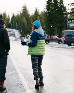 Jackets|Outdoor Active|Passenger Northstar Down Recycled Jacket - Rich Navy/Pear Green/Arctic RichNavy/PearGreen/Arctic
